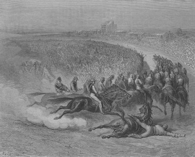 Derby, The Turn by Gustave after Dore